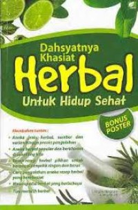 Image of Dahsyatnya Khasiat Herbal Untuk Hidup Sehat