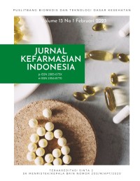 Image of Jurnal Kefarmasian Indonesia Volume 13 Issue 1