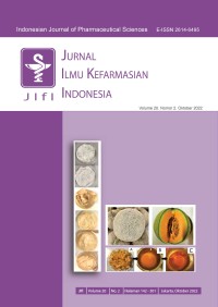 Image of Jurnal Ilmu Kefarmasian Indonesia Volume 20 Issue 2