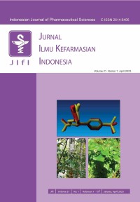 Image of Jurnal Ilmu Kefarmasian Indonesia Volume 21 Issue 1
