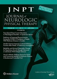 Image of JNPT : Journal of Neurologic Physical Therapy Volume 48 Issue 2