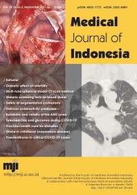 Image of Medical Journal of Indonesia Volume 30 Issue 3