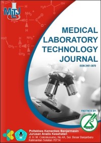 Image of Medical Laboratory Technology Journal Volume 6 Issue 1