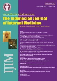 Image of The Indonesian Journal of Internal Medicine Volume 50 Number 2