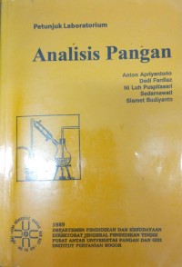 Image of Petunjuk Laboratorium Analisis Pangan