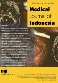 Image of Medical Journal of Indonesia Volume 28 Issue 2