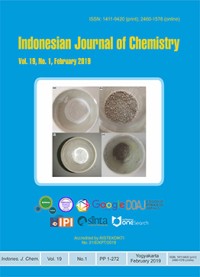 Image of Indonesian Journal of Chemistry Volume 19 Issue 1