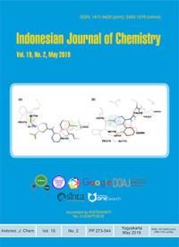 Image of Indonesian Journal of Chemistry Volume 19 Issue 2