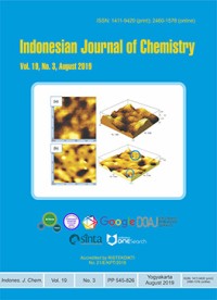 Image of Indonesian Journal of Chemistry Volume 19 Issue 3