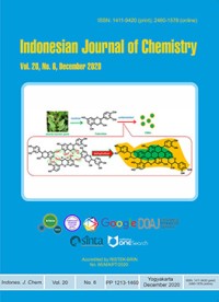 Image of Indonesian Journal of Chemistry Volume 20 Issue 6