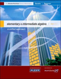 Image of Elementary and Intermediate Algebra a unified approach third edition