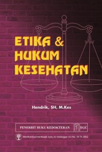 Image of Etika dan Hukum Kesehatan