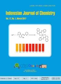 Image of Indonesian Journal of Chemistry Volume 17 Nomor 1