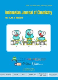 Image of Indonesian Journal of Chemistry Volume 18 Nomor 2
