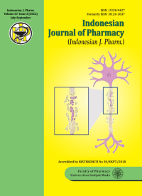 Image of Indonesian Journal of Pharmacy Volume 33 Issue 3
