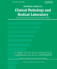 Image of Indonesian Journal of Clinical Pathology and Medical Laboratory : Majalah Patologi Klinik Indonesia dan Laboratorium Medik Volume 29 Issue 2