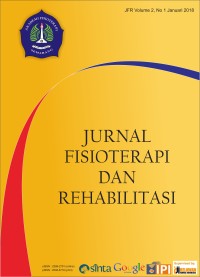 Image of Jurnal Fisioterapi dan Rehabilitasi Volume 2 Nomor 1