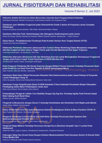 Image of Jurnal Fisioterapi dan Rehabilitasi Volume 6 Issue 2
