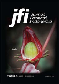 Image of Jurnal Farmasi Indonesia Volume 7 Nomor 1