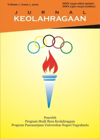 Image of Jurnal Keolahragaan Volume 7 Issue 2