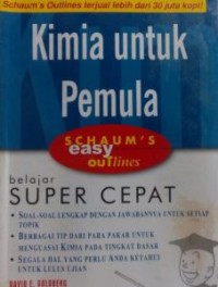 Image of Kimia untuk Pemula