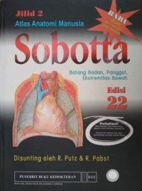 Image of Sobotta Atlas Anatomi Manusia Jilid 2 Batang Badan, Panggul, Ekstremitas Bawah Edisi 22