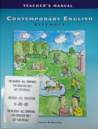 Image of Teacher's Manual Contemporary English Literacy