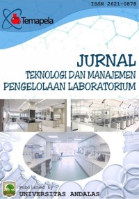 Image of Jurnal Teknologi dan Manajemen Pengelolaan Laboratorium Volume 3 Issue 2