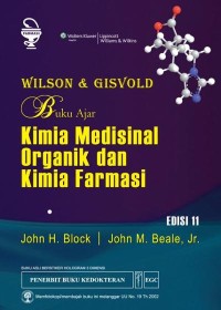 Image of Wilson and Gisvold Buku Ajar Kimia Medisinal Organik dan Kimia Farmasi Edisi 11
